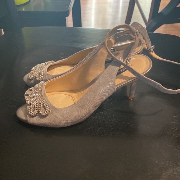Alex Marie silver heels - Picture 2 of 4